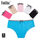 Trending Sexy Women's Panties - Cotton Female Underwear - Lingerie Striped Briefs Intimate Underpants 5 pcs/Set (D28)(TSP3)