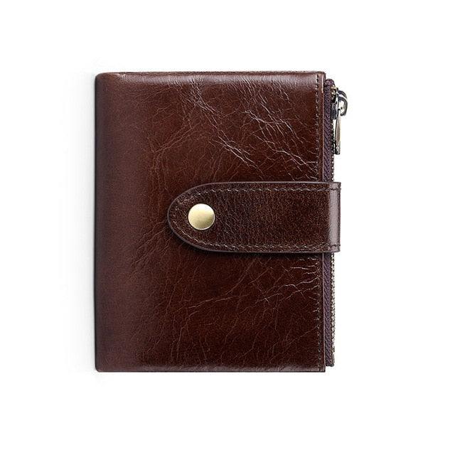 Fashion Designer Genuine Leather Wallet - Men Purse Top Quality Cowhide Coin Wallets (MA5)(F17)