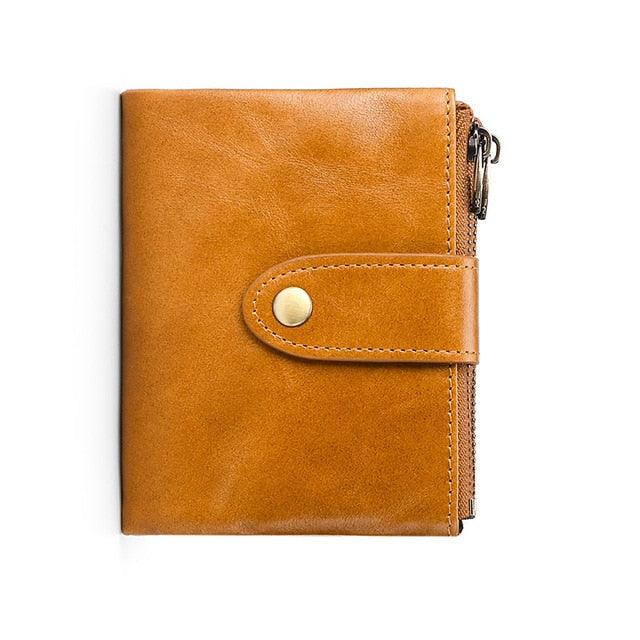 Fashion Designer Genuine Leather Wallet - Men Purse Top Quality Cowhide Coin Wallets (MA5)(F17)