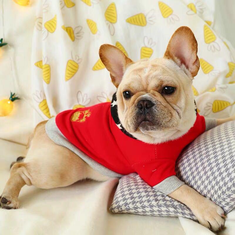 Fashion Dog Hoodie Winter Pet - Dog Clothes -Jacket Cotton French Bulldog Clothing - Pets Sweater (W2)(W4)(F69)