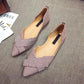 Fashion Flats Women Shoes - Boat Shoes - Pointed Toe Casual Slip-on Elegant Footwear (D40)(FS)(SH1)