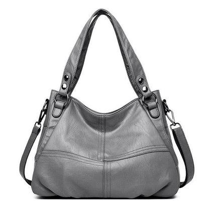 Trending Fashion Genuine Leather Women's Handbag - Ladies Large Capacity Designer Big Tote Bags (3U43)