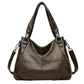 Trending Fashion Genuine Leather Women's Handbag - Ladies Large Capacity Designer Big Tote Bags (3U43)