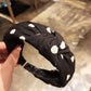 Fashion Head Hoop - Top Knot Hairband - Turban Elastic Stripe Hair Bezel Headband (1U88)