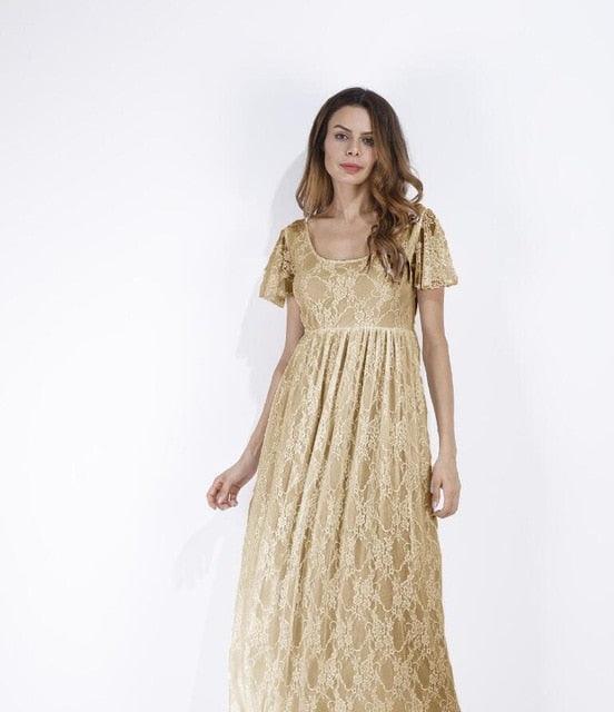 Fashion Photography Props Summer Beach White Lace Maternity Long Dress Deals DejaVu Fashion Photography Props Summer Beach White Lace Maternity Long Dress Deals DejaVu