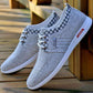 Men's Casual Shoes - Canvas Breathable Driving Shoes - Soft Comfortable Flats Shoes (MSC2)(MSC4)(MSC7)(MSC1)
