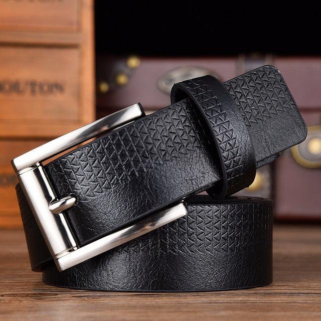 Mens Genuine Leather Belt Luxury Designer Belts Men Cowskin Strap Male Jeans