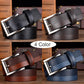 Fashion Men Leather Belt - Jeans Luxury Designer Belts - Casual Strap Pin Buckle (D17)(MA1)