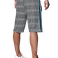 Fashion Men Shorts - Summer Plaid Elastic Waist Fitness Shorts - Jogger Shorts (TG3)