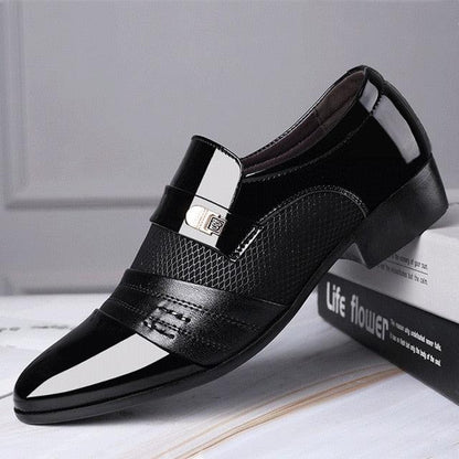 Fashion Slip On Men Formal Shoes - Men Classic Leather Office Shoes (MSF3)(F14)