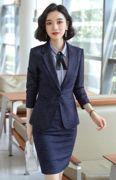 Large size S-5XL Professional Women's Suits - Pants High Quality Casual Full Sleeve Blazer (TB5)(F20)