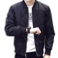 Fashion Winter Spring Autumn Men's Jackets - Solid Fashion Bomber Jacket (TM3)(F100)
