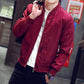 Fashion Winter Spring Autumn Men's Jackets - Solid Fashion Bomber Jacket (TM3)(F100)