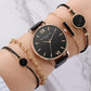 Cute Bracelet Watches - Women 4 Gift Bracelet Set with Elegant Wrist Watch (1JW)(F82)(F81)