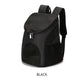Foldable Pet Carrier Backpack - Dog Cat Outdoor Travel Carrier - Zipper Mesh Pet Backpack (2U106)