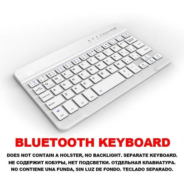 For iPad mini 5 7.9 Case Bluetooth Keyboard W pencil Holder - Smart Stand Soft Cover For New iPad mini 4/5 7.9 Case Keypad (TLC4)(F47)