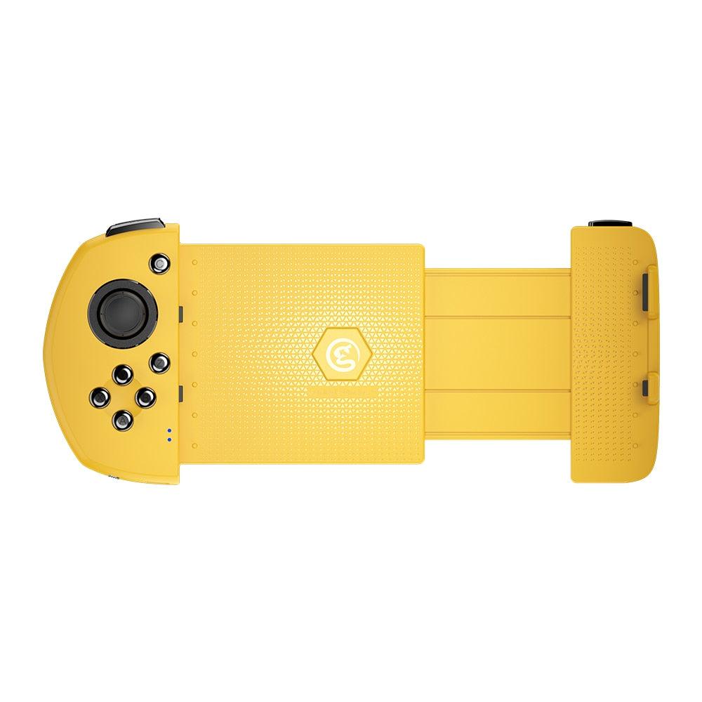 G6 Mobile Gaming Touchroller Bluetooth Wireless Controller for Android Phone PUBG Call of Duty CODM - Yellow (RG)(1U55)