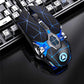Gaming Mouse Rechargeable Wireless 2.4GHz Optical Silent Game LED Backlit USB 1600DPI Mice For Laptop PC Computer Gamer Desktop (D52)(CA1)