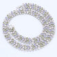 Trending Geometric Silver Color Necklace - Women Multicolor Zircon Jewelry (5JW)