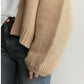 Amazing Women Sweater Cardigans - Long Sleeve Loose Sweater - Solid Knitting Outwear (TP4)(TB8C)(F20)