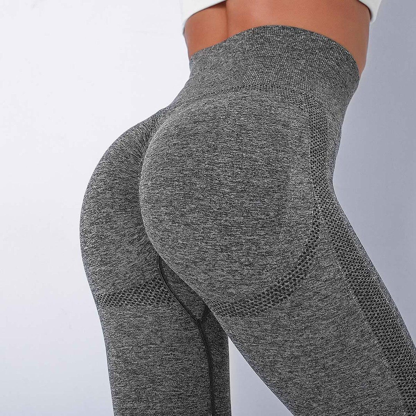 Trending Leggings - Women Seamless Smile Sexy Leggins Mujer High Waist Push Up Women's Sports Pants Gym Exercise Female Clothing (2U24)(BAP)(TBL)