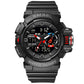 Military Watch For Men 50M Waterproof Clocks Luminous - Hands Digital Wristwatches Black Gold (MA9)(RW)(1U84)