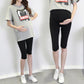 Trending Summer Thin Modal Maternity Short - Legging Elastic Waist Belly Capris Pants - Clothes for Pregnant Women (2Z7)(7Z2)(1U4)