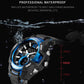 Men Watches - Sport Watch Waterproof 50M Wristwatch Relogio Masculino Militar 1805 Men's Clock (MA9)(RW)(1U84)