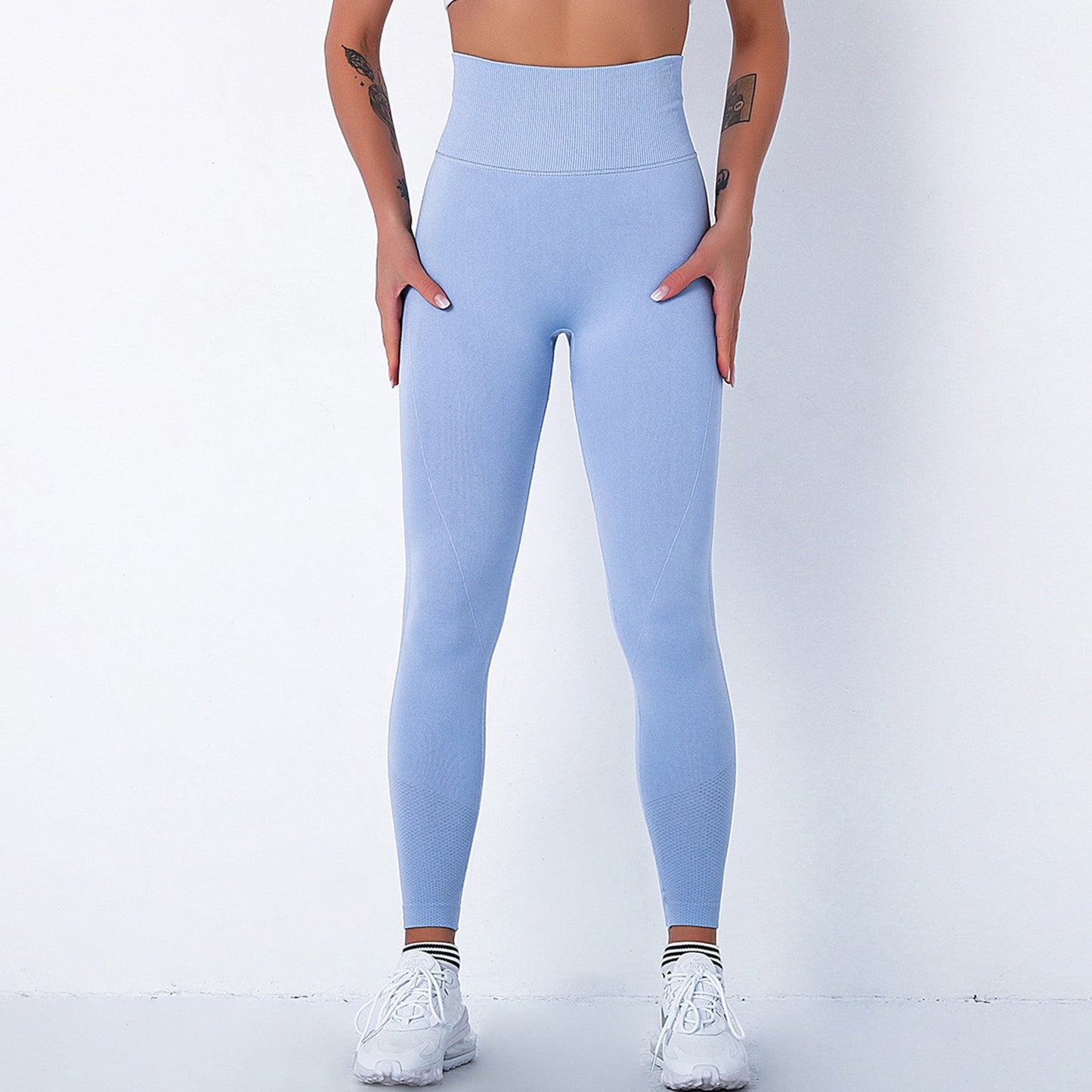 Trending Leggings - Women Seamless Smile Sexy Leggins Mujer High Waist Push Up Women's Sports Pants Gym Exercise Female Clothing (2U24)(BAP)(TBL)