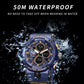 Sport Watch Men Waterproof LED Digital Watches - Stopwatch 8038 - Men Watches Quartz (MA9)(RW)(1U84)