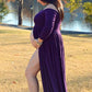 Pregnancy Dress Photo Shoot Maternity Gown - Photography Baby Shower Dress - Tulle Maternity Dress (1U5)(Z6)(Z8)(1Z1)(2Z1)(3Z1)(4Z1)(7Z1)