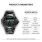 Men Watches - Sport Watch Waterproof 50M Wristwatch Relogio Masculino Militar 1805 Men's Clock (MA9)(RW)(1U84)