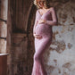 Gorgeous Lace Maternity Dresses for Photo Shoot Long Dress - Mermaid Gown Color Dress for Baby Shower (1U5)(Z6)(Z8)(1Z1)(2Z1)(3Z1)(4Z1)(7Z1)