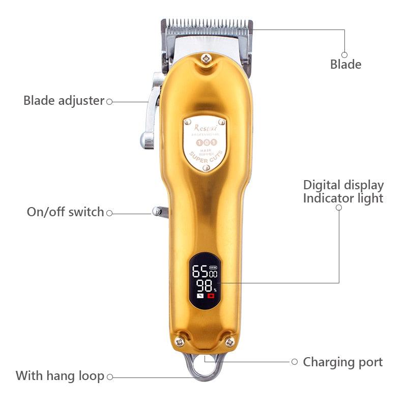 Epic USB Hair Trimmer Rechargeable Hair Clipper Hair Cutting T-Outliner Barber Cordless Shaver Trimmer Beard Shaver For Men Haircut (BD6)(1U45)(F45)