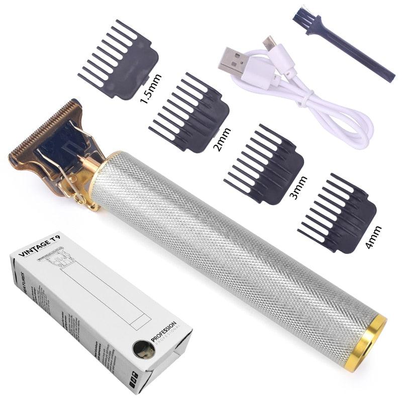Great T9 Hair Clipper Professional Electric Hair Trimmer 0mm - Baldheaded Cutter - Beard Shaving Hair Cutting Machine (BD6)(1U45)(F45)