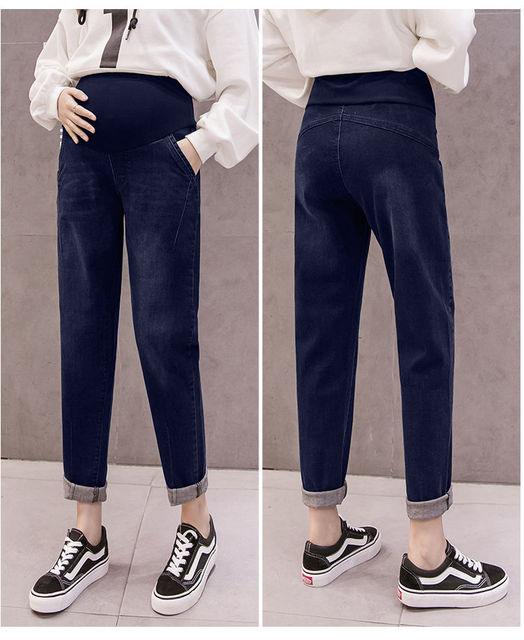 Trending Winter Maternity Leggings - Warm Trousers Plus Velvet Clothes Pregnancy Pants For Pregnant Women Thickened Leggings Clothing Pants (1U4) (Z2)