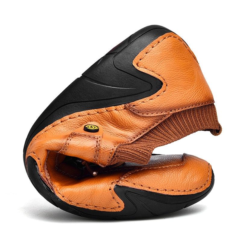 Great Casual Men Loafers Octopus Shoes - Breathable Moccasins Flats Drive Shoes -Leather Men Luxury Sneakers Black White Brown (MSC3)(MSC7)(MSA1)(MCM)(MSA2)(1U12) - Deals DejaVu