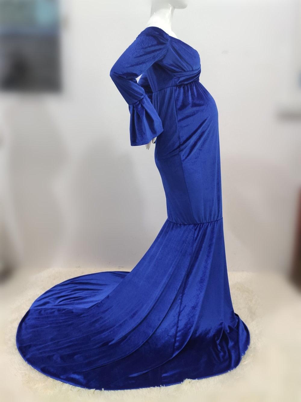 Trending Shoulderless Maternity Dresses For Photo Shoot -Sexy Long Pregnancy Dress - Maxi Gown Photography(1U5)(Z6)(Z8)(1Z1)(2Z1)(3Z1)(4Z1)(7Z1)