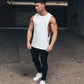 Great Muscle guys Bodybuilding Clothing - Fitness Tank Tops - Men Extend Cut Off Dropped Armholes Sports Vest Gym Workout (TM7)(1U101)(1U100)
