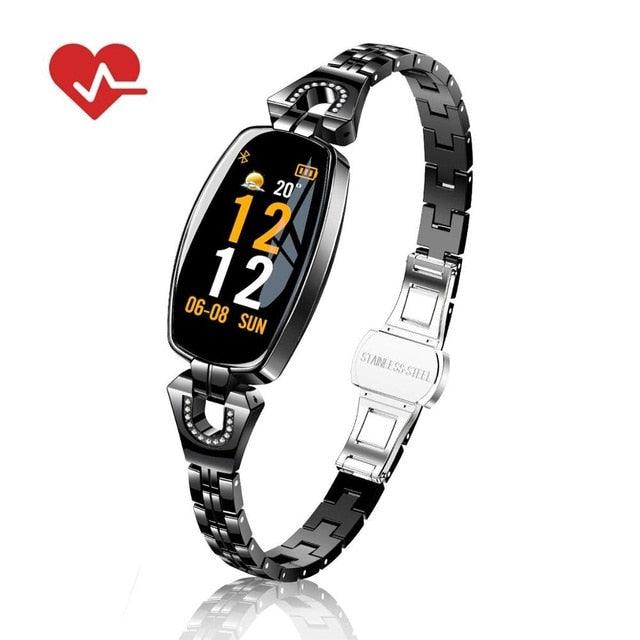Trending Smart Watch - Women Blood Pressure , Heart Rate Monitor Fitness Tracker (RW)(9WH3)