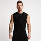 Summer Newest Brand Mens Curved Hem Solid Color Gyms Stringers - Vest Bodybuilding Clothing Fitness Man Tanks Tops (TM7)(1U101)(1U100)