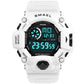 Trending Men Watch 50m Waterproof - Luxury LED Luminous Watches - Camouflage Watch Band 1385C Digital Wristwatches Military (MA9)(RW)(1U84)