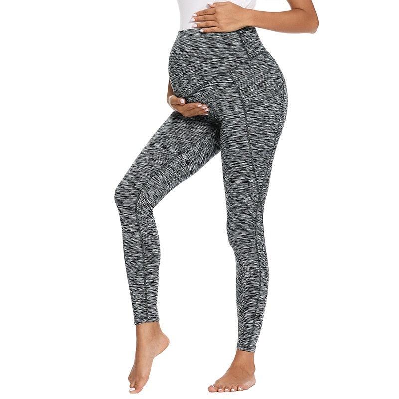 Trending Pregnancy Maternity Yoga Pants for Women - with Pockets High Waisted Workout Pants for Women Leggings (D6)(2Z7)(F6)(1U4)(7Z2) - Deals DejaVu