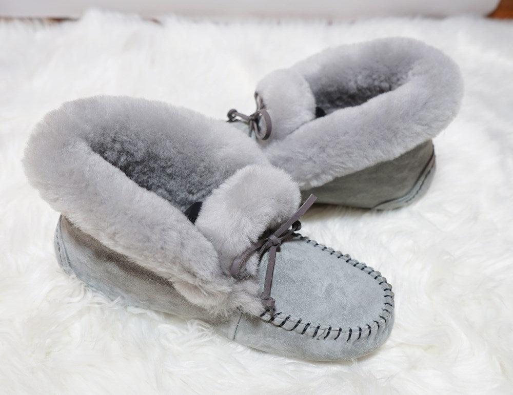 Amazing 100% Genuine Leather waterproof women flat shoes - comfortable winter warm natural fur snow shoes fashion non-slip (FS)(CD)(1U40)(1U38)(1U107)