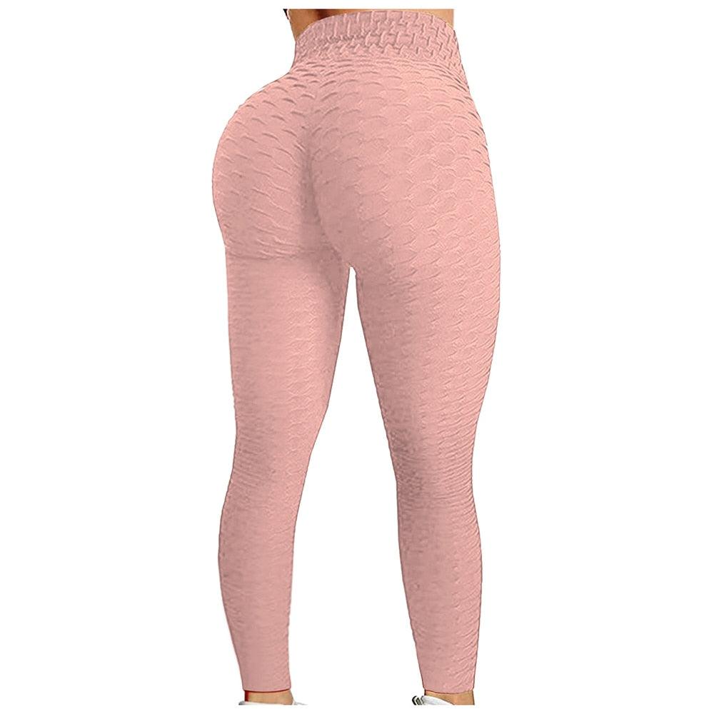 Plus Size Scrunch Leggings Women Black Anti-Cellulite Leggings - High Waist Fitness Leggings Bodybuilding Jeggings Women Pants XS-4XL (2U24)(BAP)(TBL)