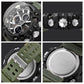 Sport Watch Dual Time Men Watches - 50m WaterproofMale Clock Military Watches - 1802D - Watches Gifts (MA9)(RW)(1U84)