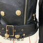 HIGH QUALITY Newest Designer Women Jacket - Buttons Faux Leather Jacket (D23)(TB8B)