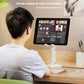 Great Metal Desktop Tablet Holder - Foldable Extend Support Desk Mobile Phone Holder Stand Adjustable ((D47)TLC2)