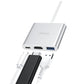 USB C HUB 3-in-1 Type C HUB USB 3.0 HUB HDMI Adapter USB Splitter for MacBook/Pro/Air and Type C Windows Laptops Devices (RS7)(F50)