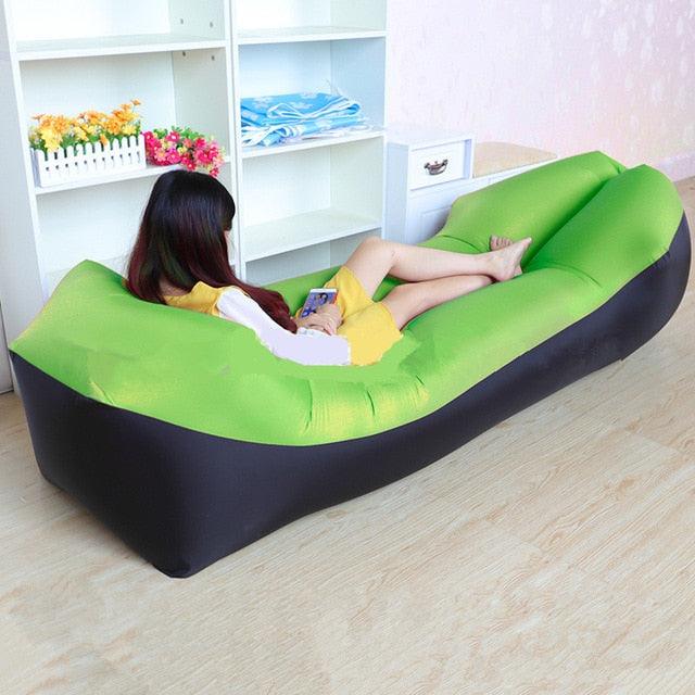 Trend Outdoor inflatable Air Sofa Bed - Air Bag Lazy Beach Sofa (D79)(2LT1)